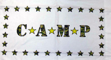 Camo Camp Autograph Pillow Case (Bunk Junk)