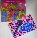 My Heart/Camper Idol Postcards (Camp Stationery)