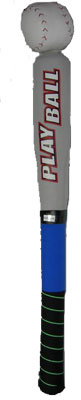 Baseball Bat n Ball Autograph Pillow  (Bunk Junk)