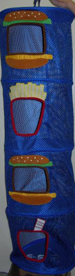 Junk Food Space Saver-Blue (Bunk Junk)