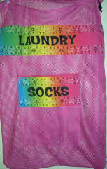 Bandana Mesh Laundry and Sock Bag