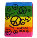 Rainbow Stamp Address Book (Bunk Junk)
