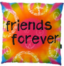 Starburst Friends Square Autograph Pillow (Bunk Junk)