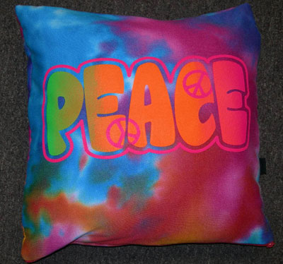 Tie Dye Autograph Pillow (Bunk Junk)