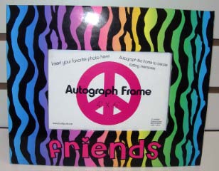 Rainbow Animal Autograph Picture Frame (Bunk Junk)
