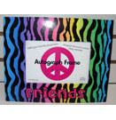 Rainbow Animal Autograph Picture Frame (Bunk Junk)