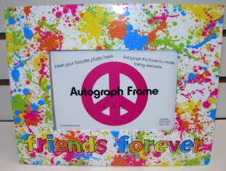 Splatter Autograph Picture Frame (Bunk Junk)