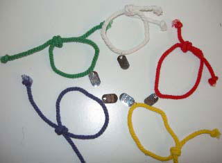 Rope Pull Tie with Go Charm
