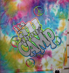 Its All About Camp Jersey Blanket
