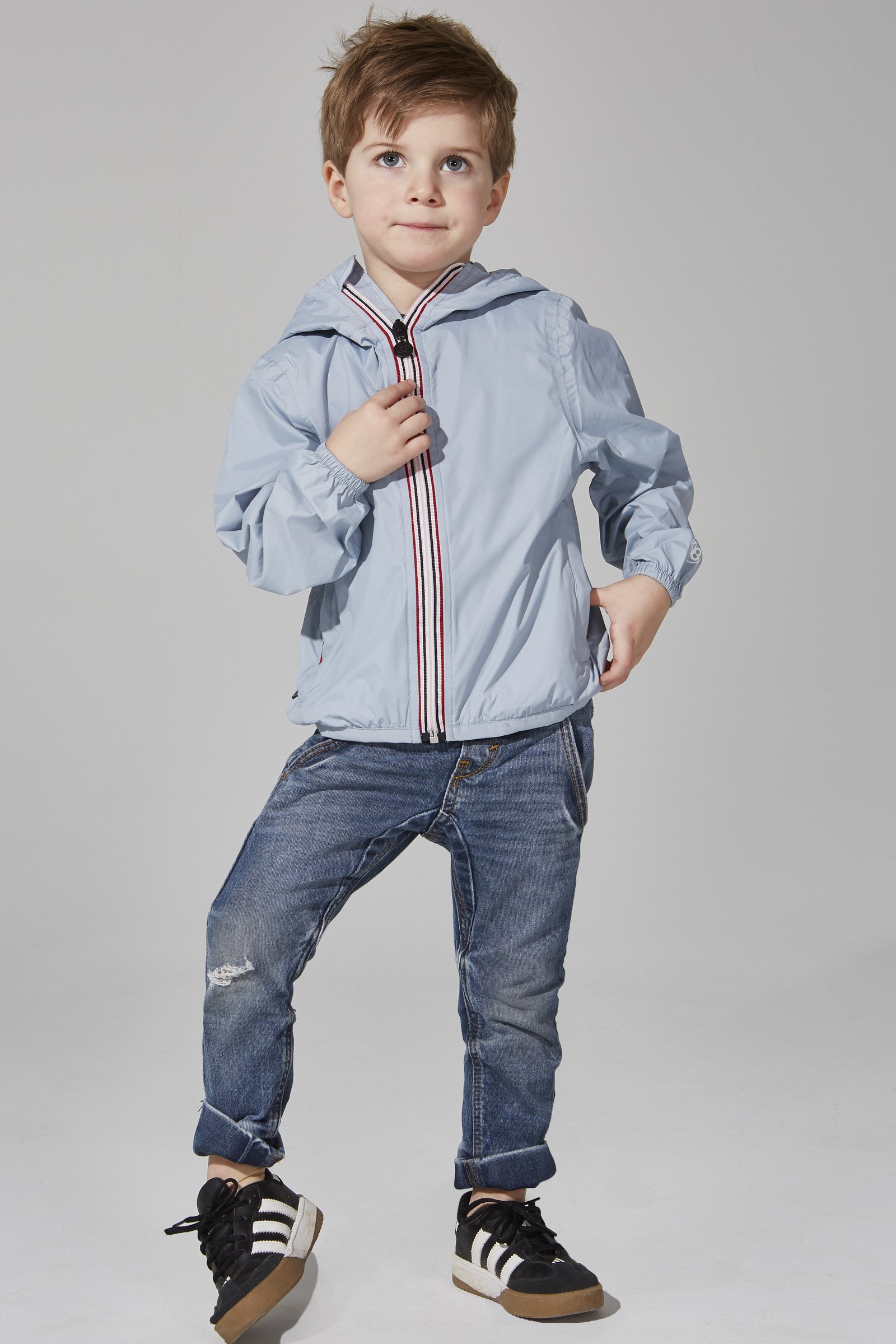 SAM PRINT KIDS PACKABLE RAIN JACKET