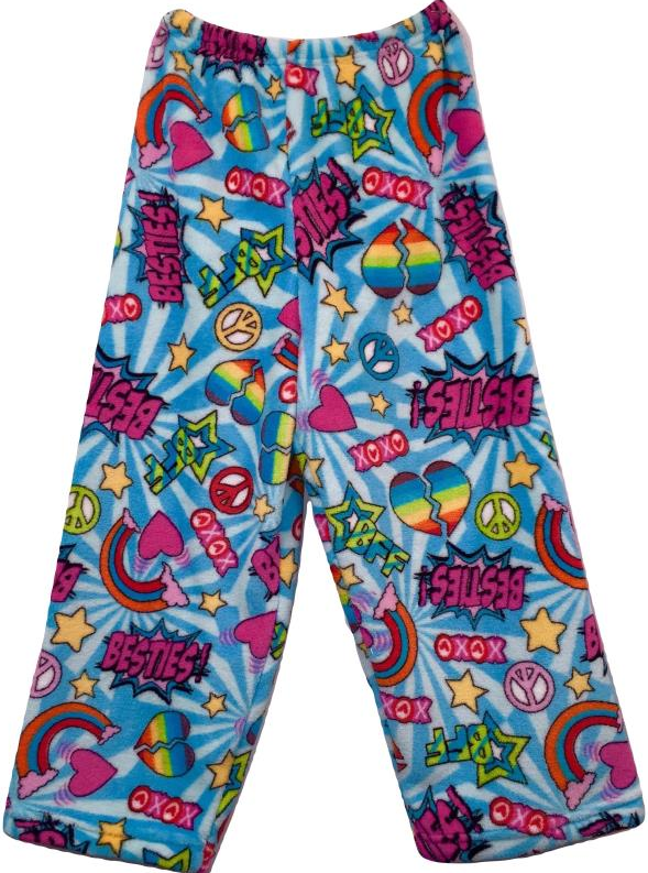 Flurr Pants-Besties Turq