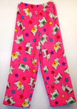 MADE WITH LOVE & KISSES FLURR PANTS - PINK ELEPHANT