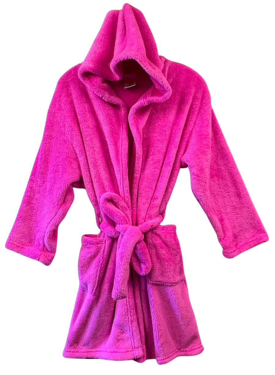Made With Love & Kisses Flurr Robe-Neon Fuchsia