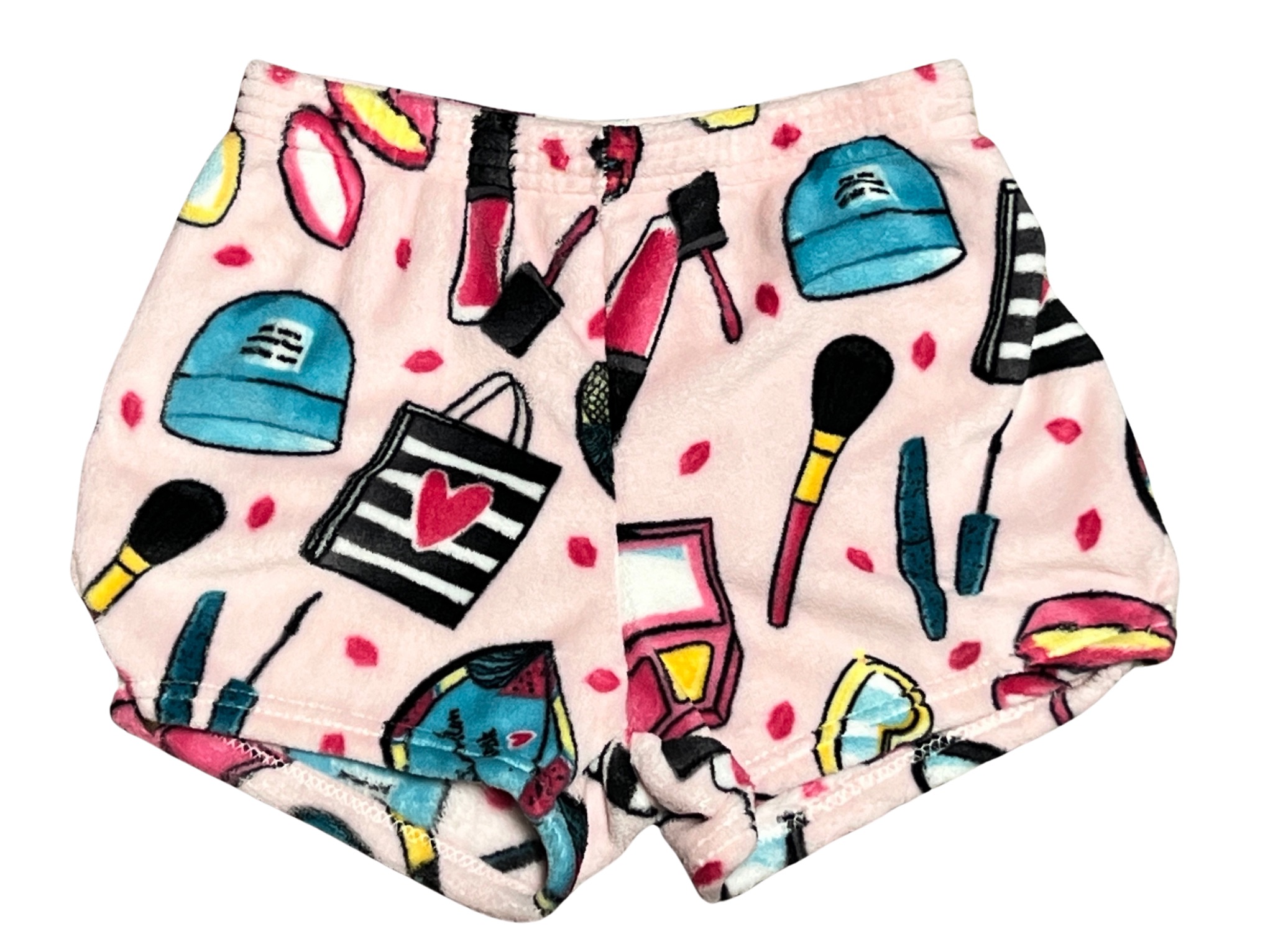 MADE WITH LOVE & KISSES FLURR SHORTS -MAKEUP MADNESS