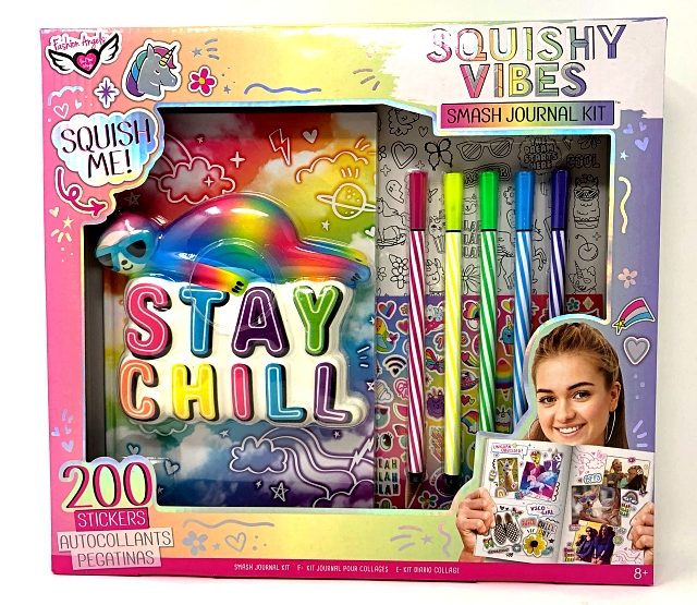 STACY CHILL SLOTH SQUISHY SMASH JOURNAL SET