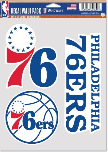 Sports/College Multi Use Decal  Fan Pack 5X7