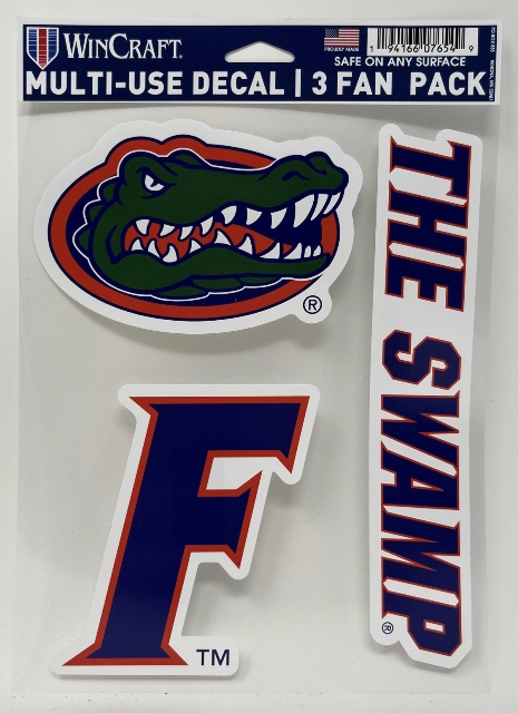 Sports/College Multi Use Decal  Fan Pack 5X7