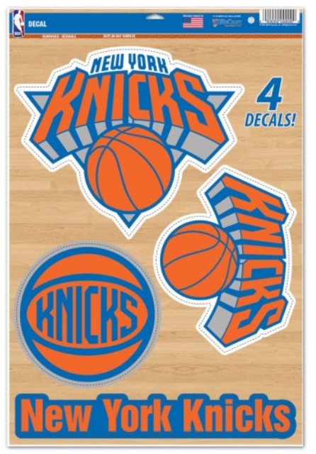 Sports/College Multi Use Decal 11x17-NY Knicks