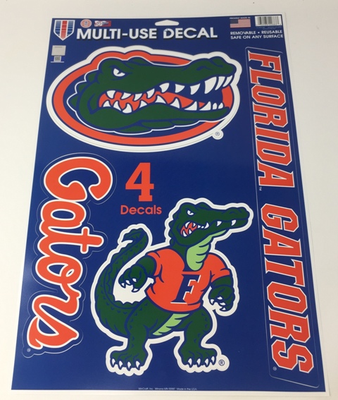 Sports/College Multi Use Decal 11x17-University of Florida