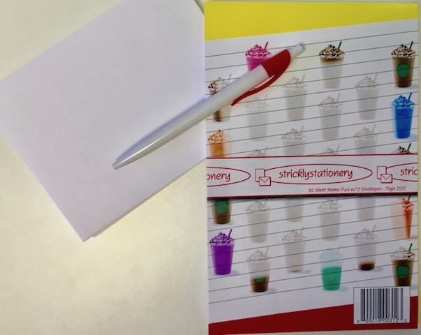 Memo Pads-Frappe (Camp Stationery)