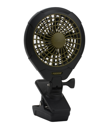 5 Battery Clip Fan -Olive/Khaki