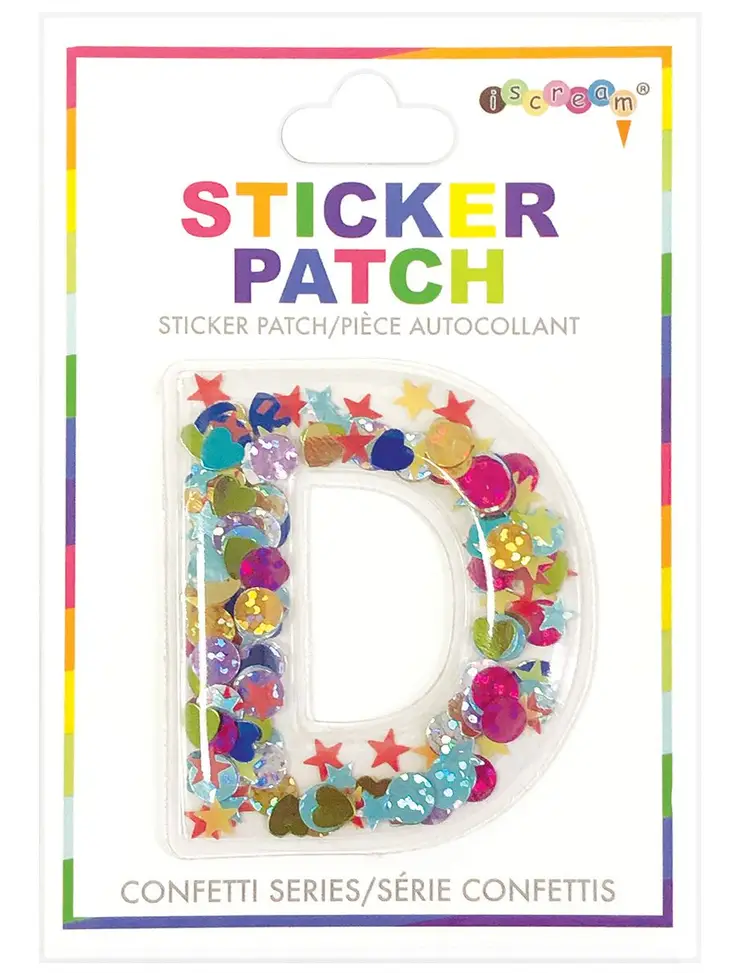 CONFETTI STICKER PATCH