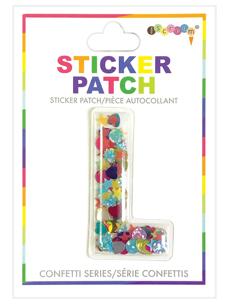 CONFETTI STICKER PATCH