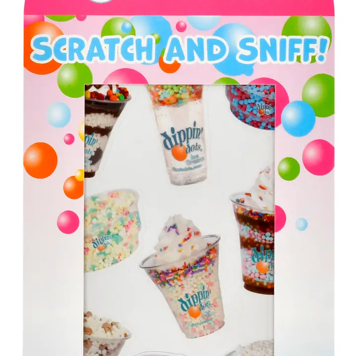 DIPPIN DOTS SCENTED STICKERS