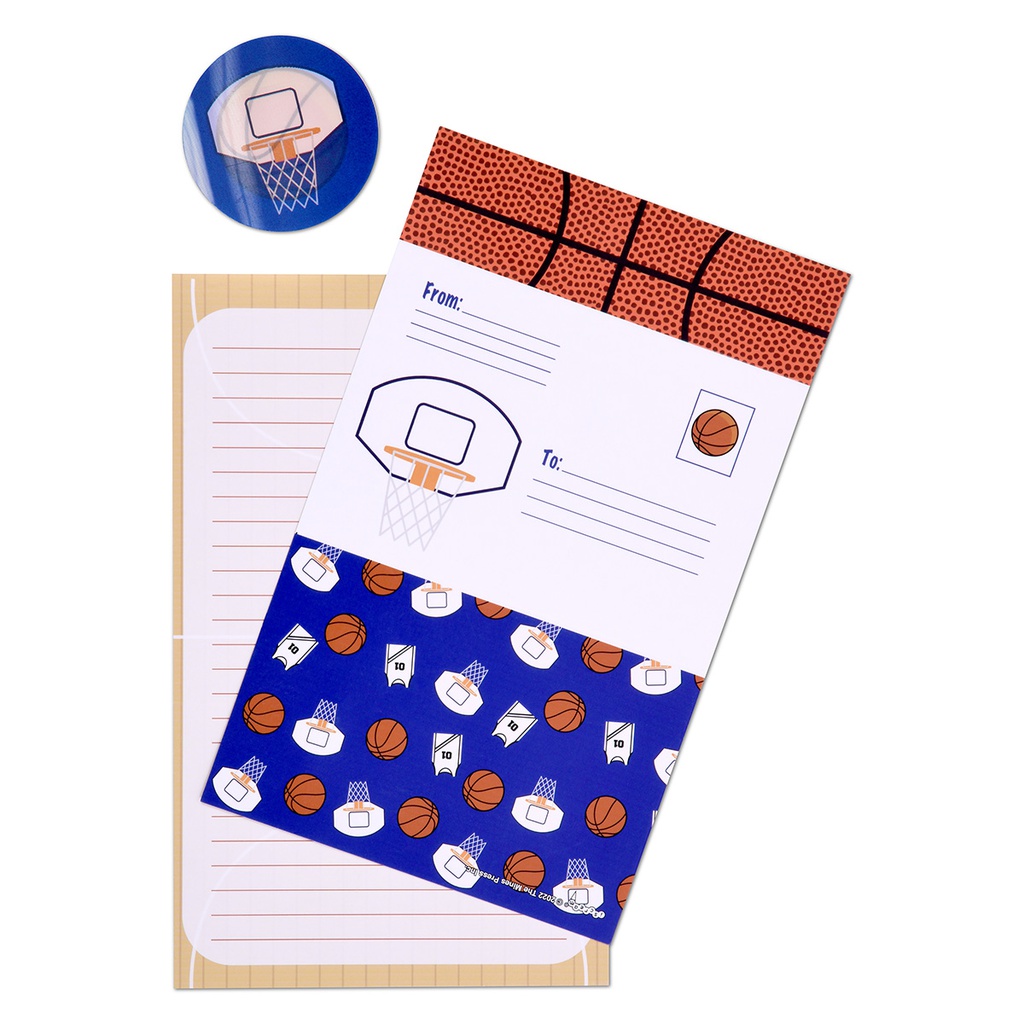 HOOP DREAMS FOLDOVER CARDS