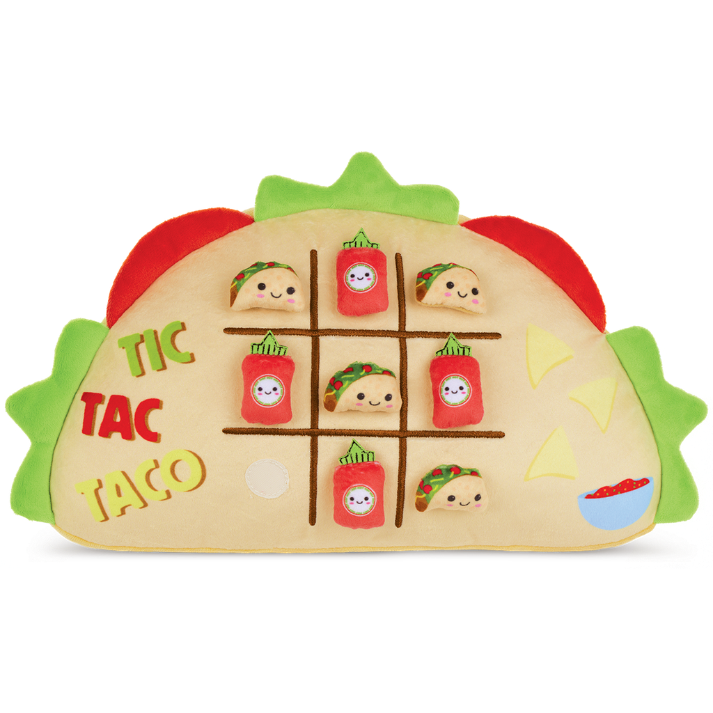 TIC TAC TACO FLEECE PILLOW