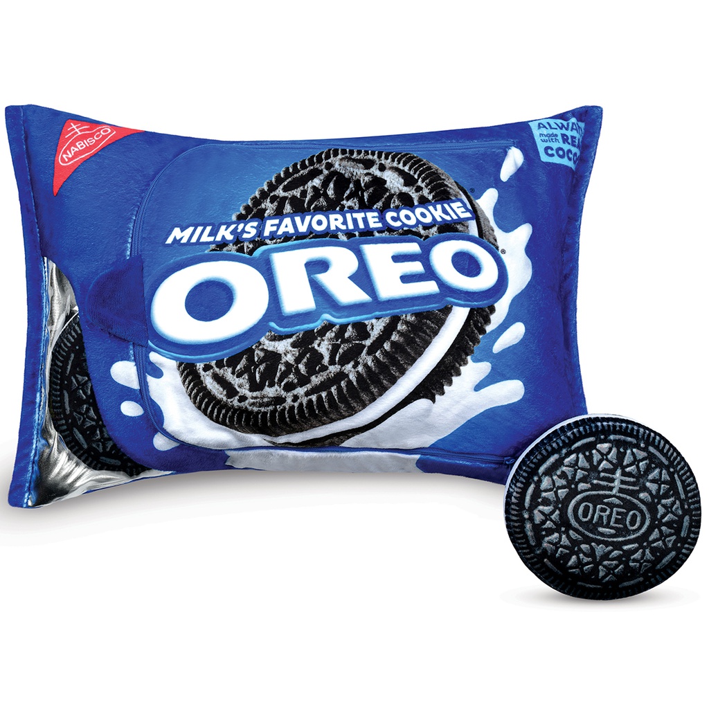 OREO COOKIES PACKAGING FLEECE CANDY PILLOWS