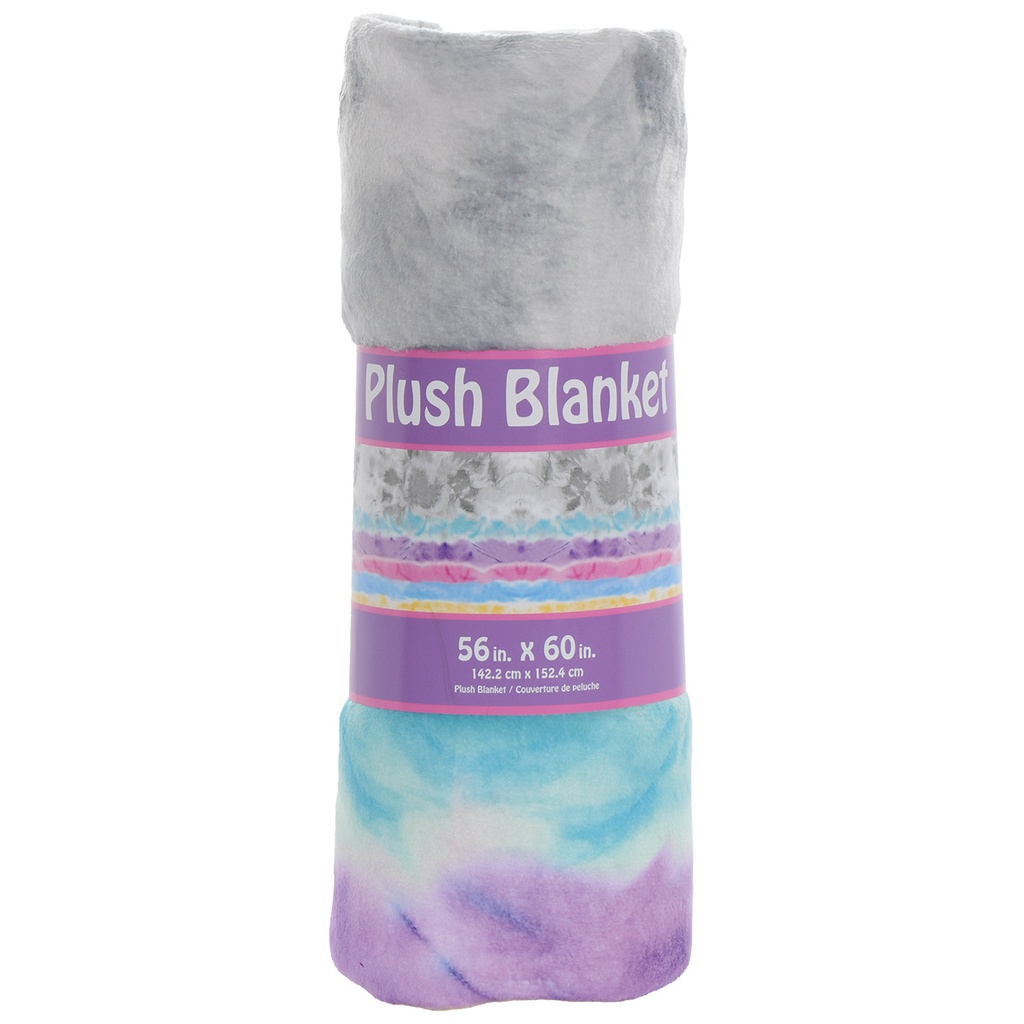 PLUSH BLANKET-SILVER LINING