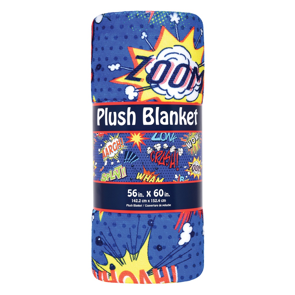 SUPERHERO PLUSH BLANKET