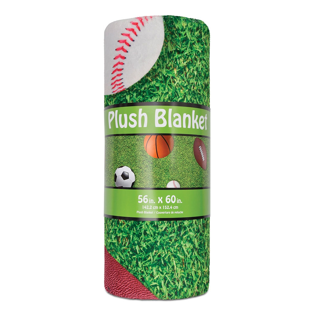 SPORTY PLUSH BLANKET
