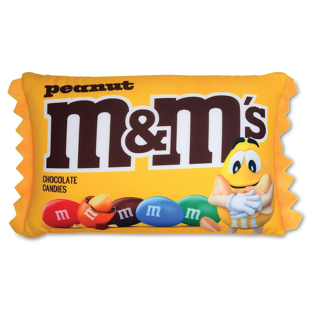 PEANUTS M&M MINI MICROBEAD CANDY PILLOWS