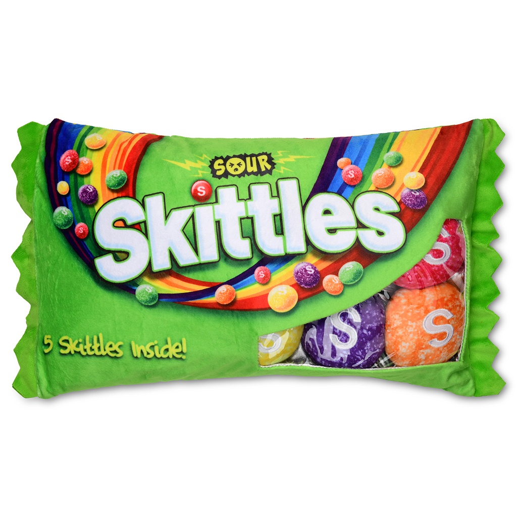 SOUR SKITTLES CANDY PILLOWS