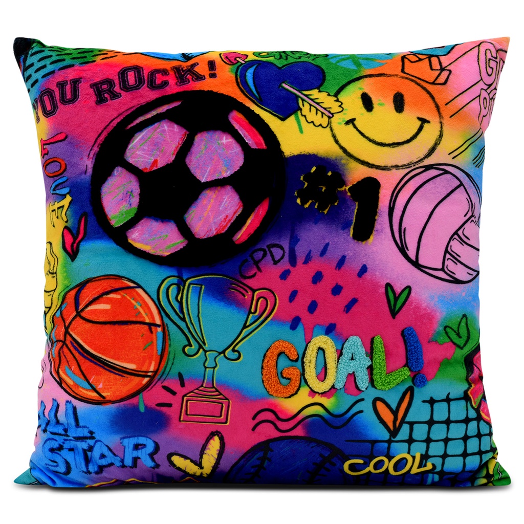 COREY PAIGE FUN SPORTS AUTOGRAPH PILLOW