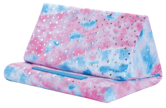 SILVER STAR TIE DYE TABLET PILLOW