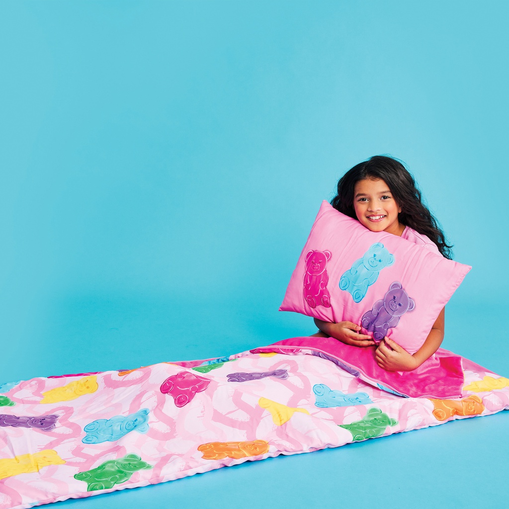 BEARY SWEET SLEEPING BAG SET