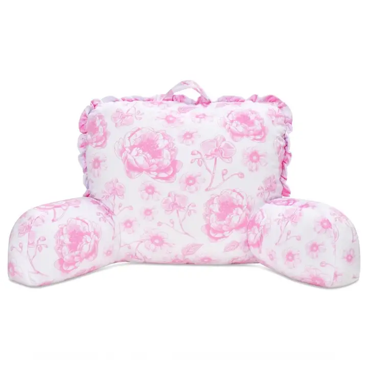 PRETTY PINK TOILE LOUNGE PILLOW