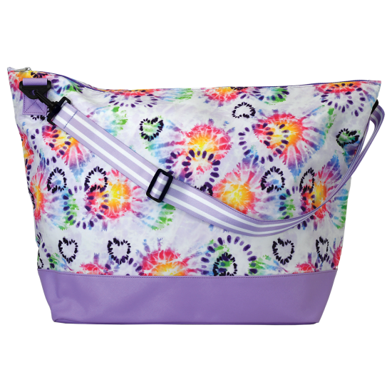 HEART TIE DYE WEEKENDER BAG