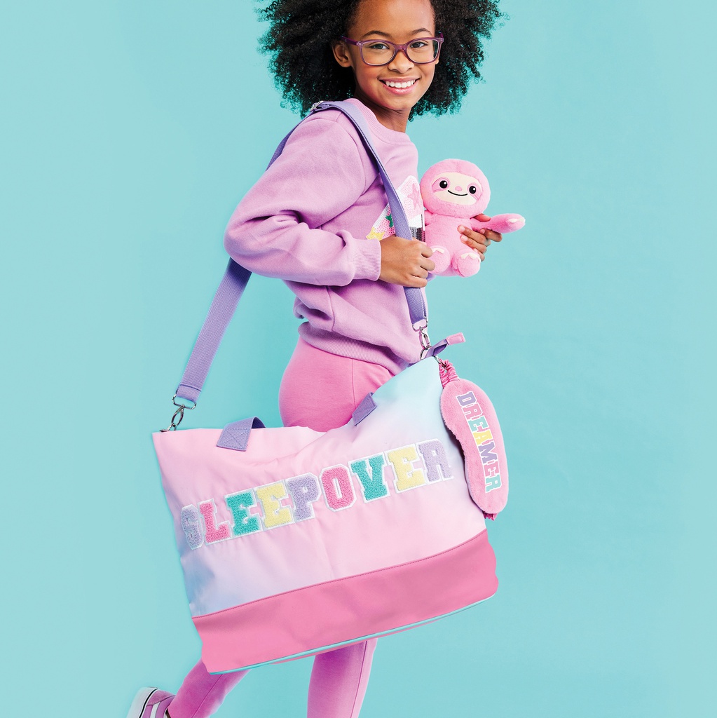 SLEEPOVER WEEKENDER BAG & EYE MASK SET