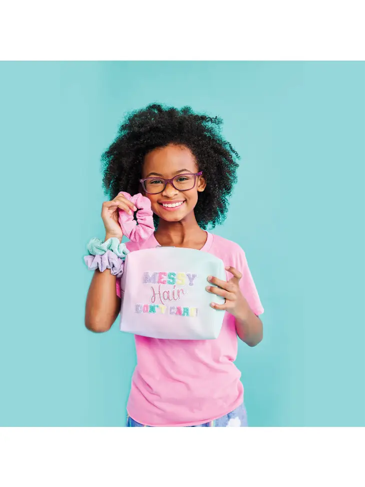 SLEEPOVER COSMETIC BAG & SCRUNCHIE