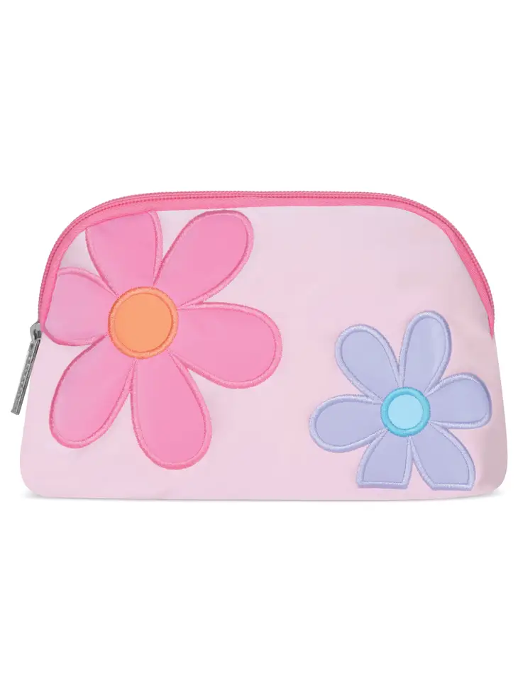 PRETTY PETALS OVAL COSMETIC BAG