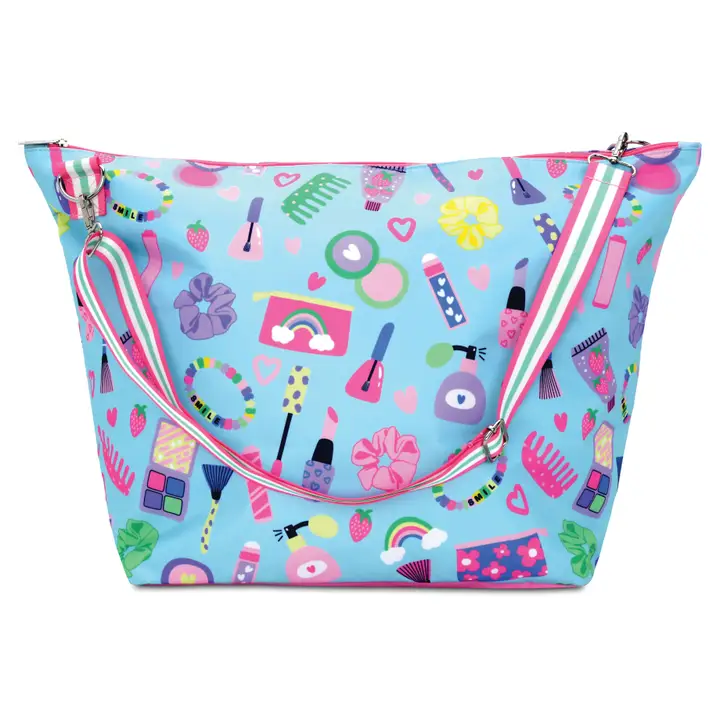 WAKE UP AND MAKEUP WEEKENDER BAG