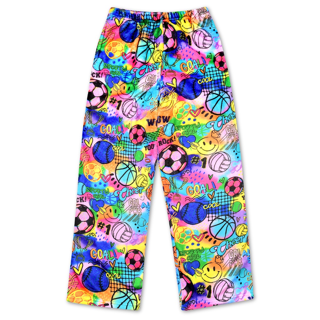 COREY PAIGE FUN SPORTS PLUSH PANTS