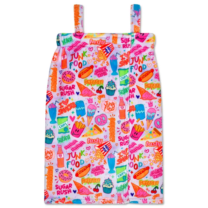 COREY PAIGE JUNK FOOD PLUSH SPA WRAP