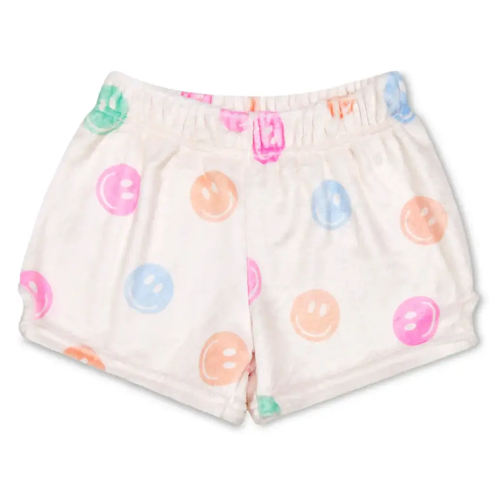PLUSH SHORTS-MADE YOU SMILE