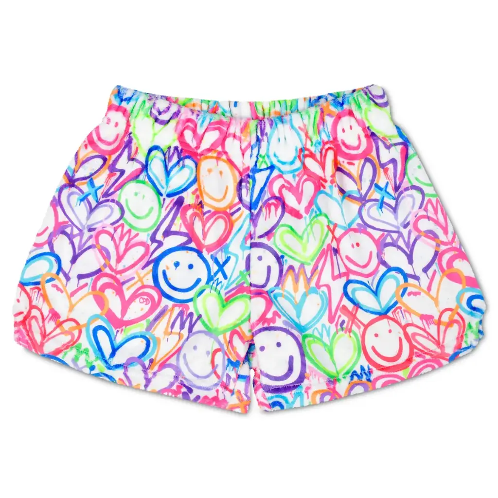 PLUSH SHORTS-COREY PAIGE LIGHTNING LOVE