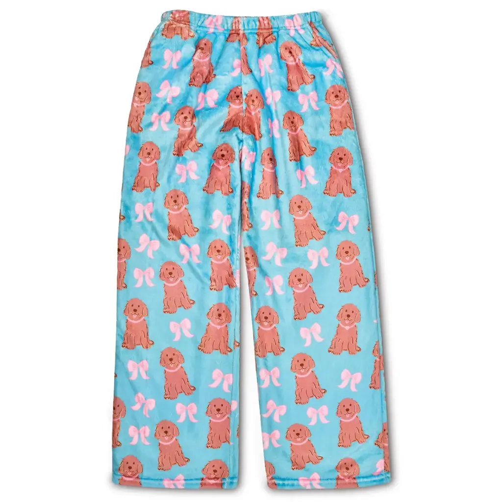 PLUSH PANTS-PRETTY PUPS